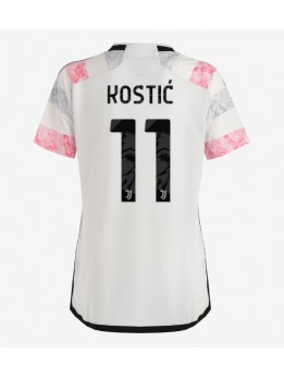 Juventus Filip Kostic #11 Auswärtstrikot für Frauen 2023-24 Kurzarm